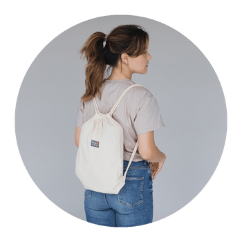 imagen de la bolsa que incluye la mochila love and carry one